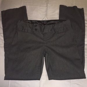 Maurice’s grey slacks